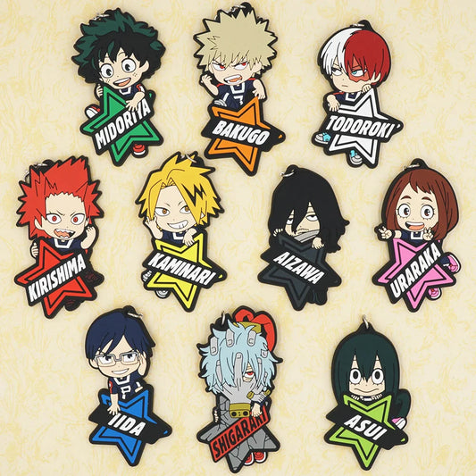 MHA Rubber Keychain