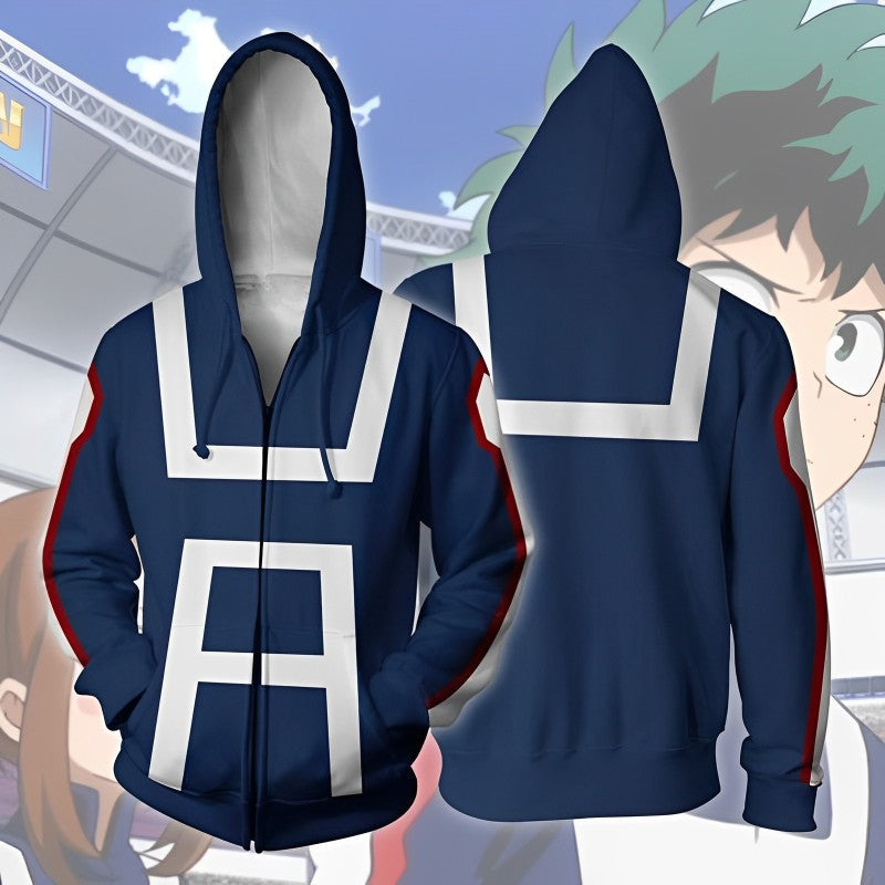 MHA Costume Zipper