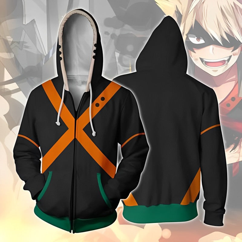 MHA Costume Zipper