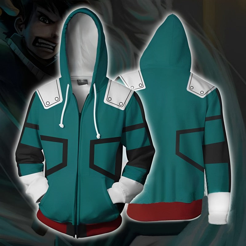 MHA Costume Zipper